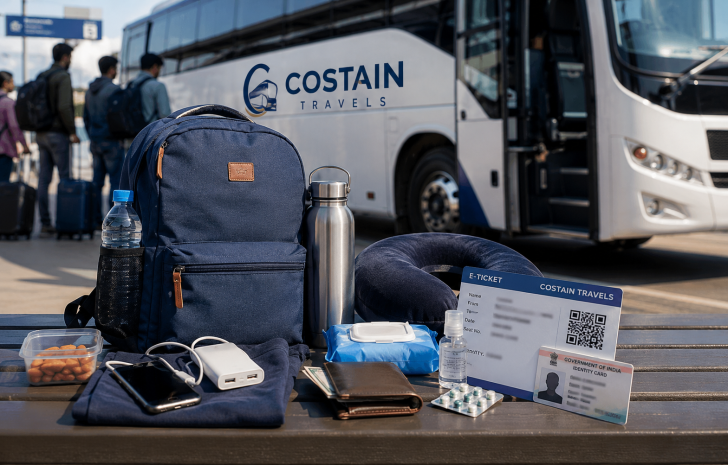 Things to Carry Before Your Bus Journey